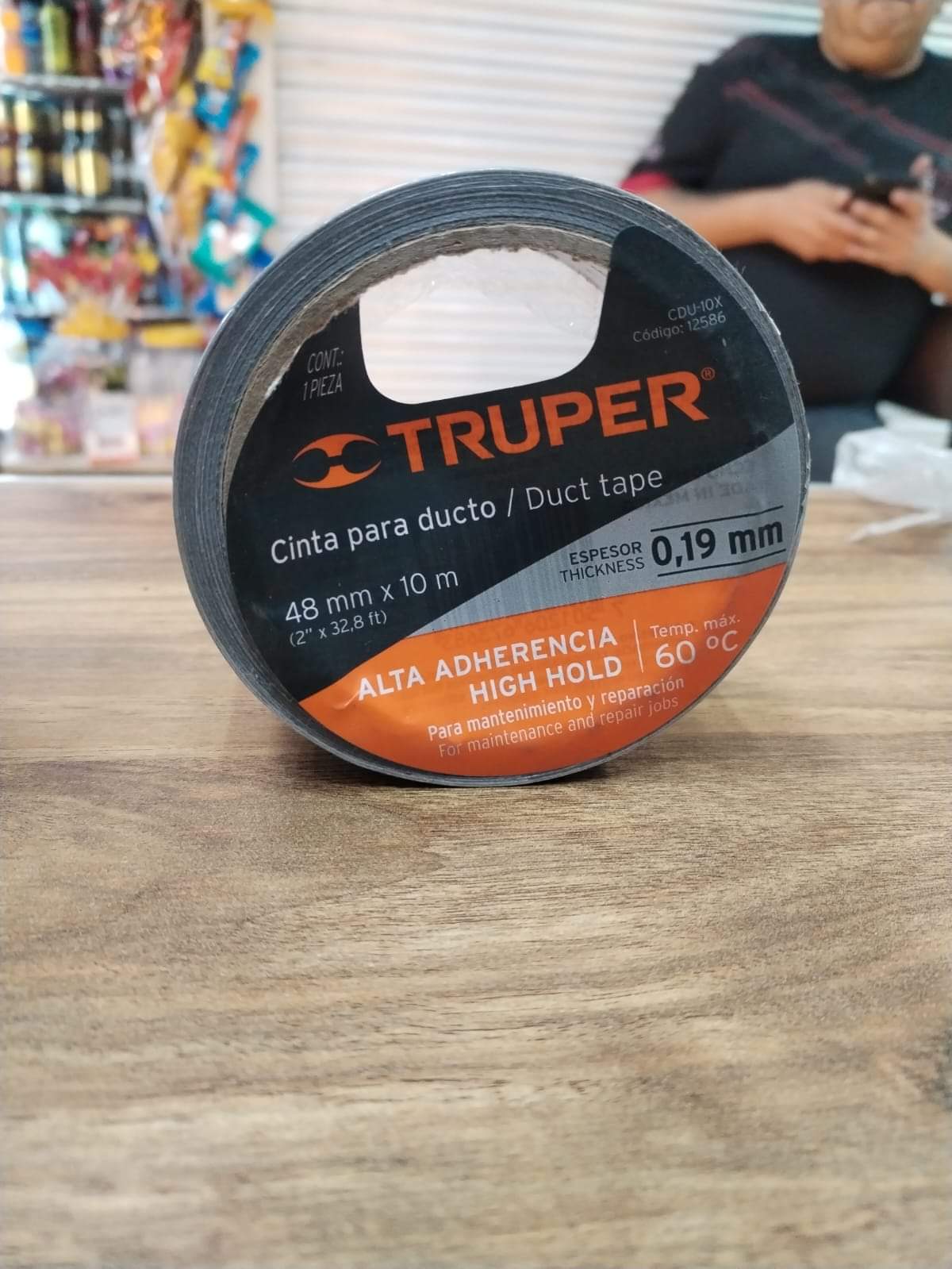 Cinta impermeable para ducto 10 metros