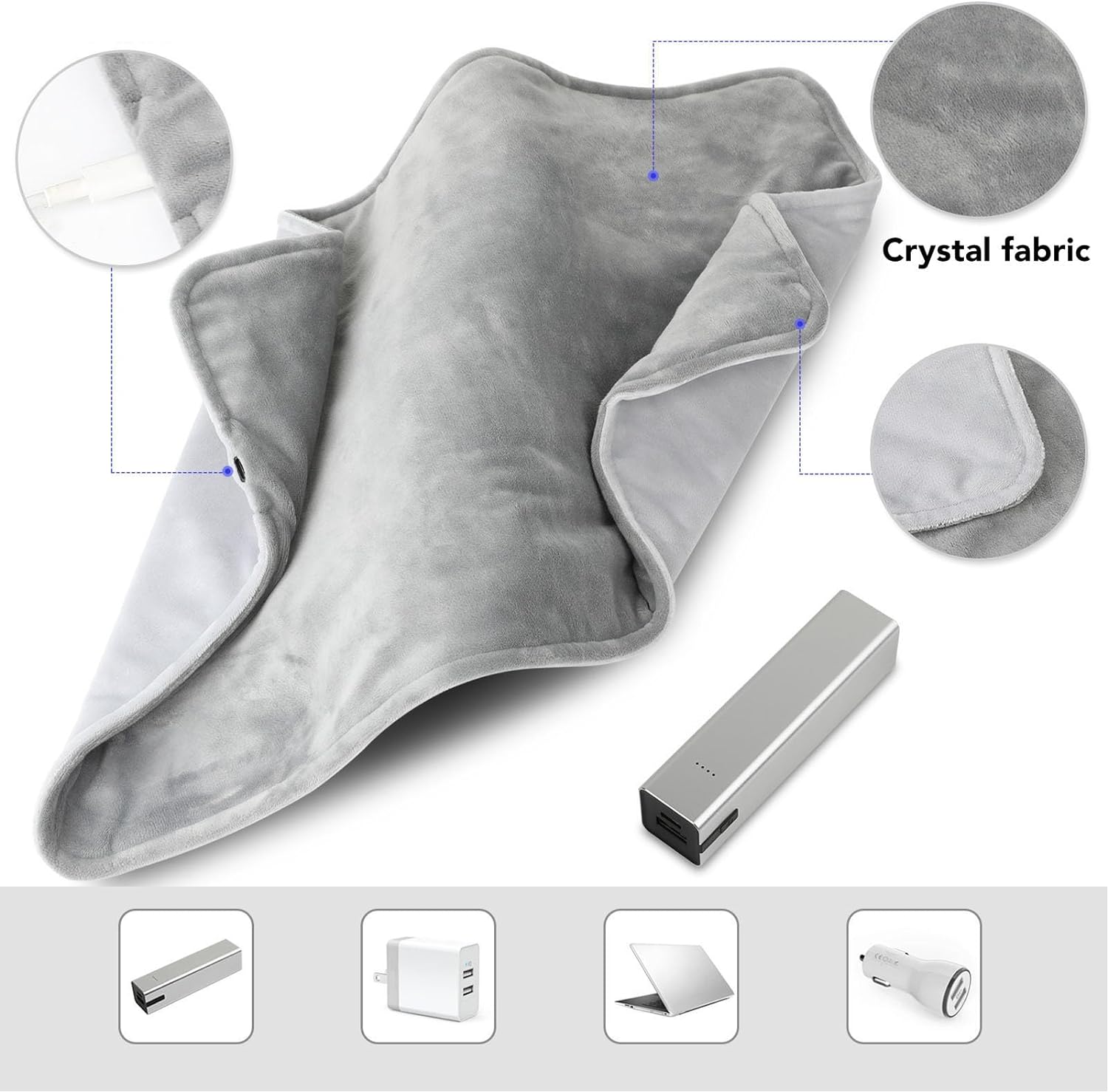 Miniatura 3 de Manta calentadora de manos y pies USB