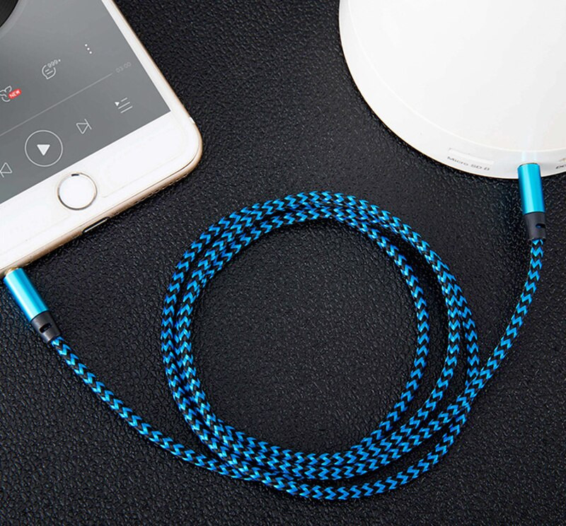 Miniatura 2 de Cable audio estéreo 1x1 auxiliar doble