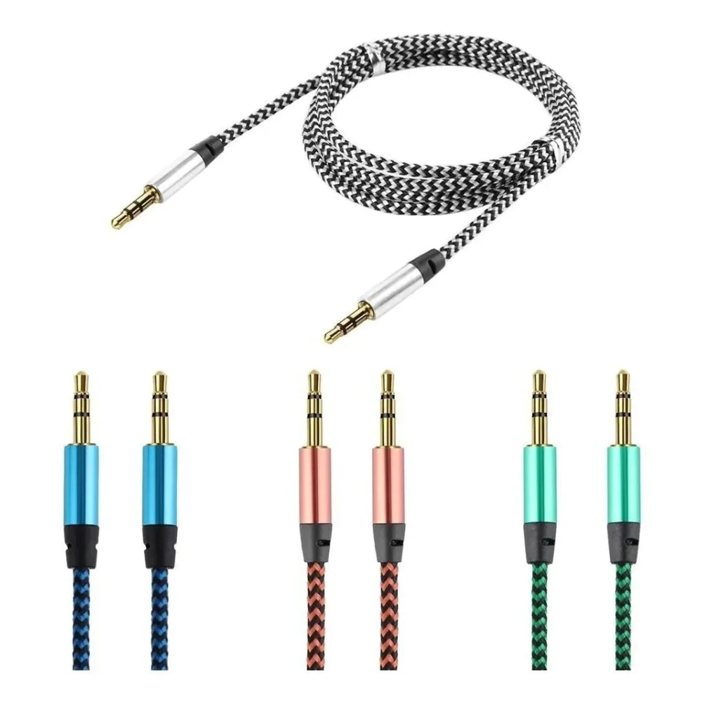 Miniatura 3 de Cable audio estéreo 1x1 auxiliar doble