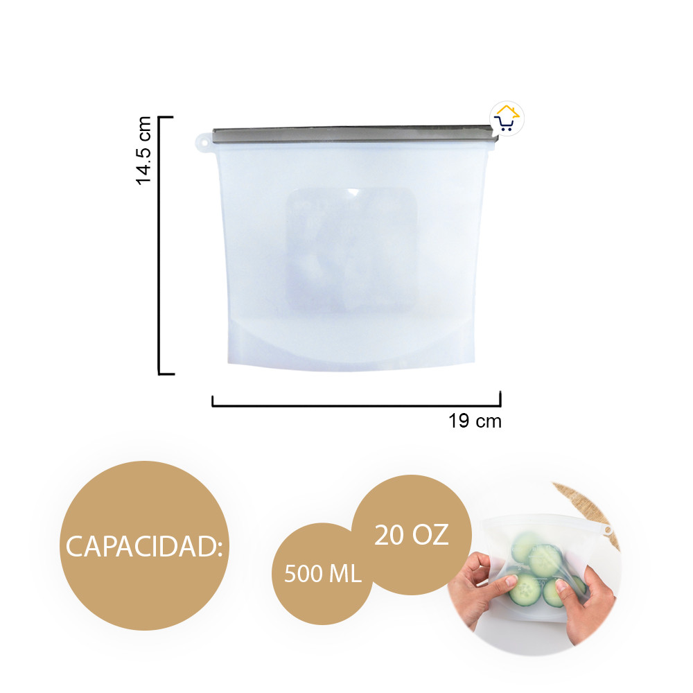 Miniatura 6 de Bolsa Silicona Hermetica HE023