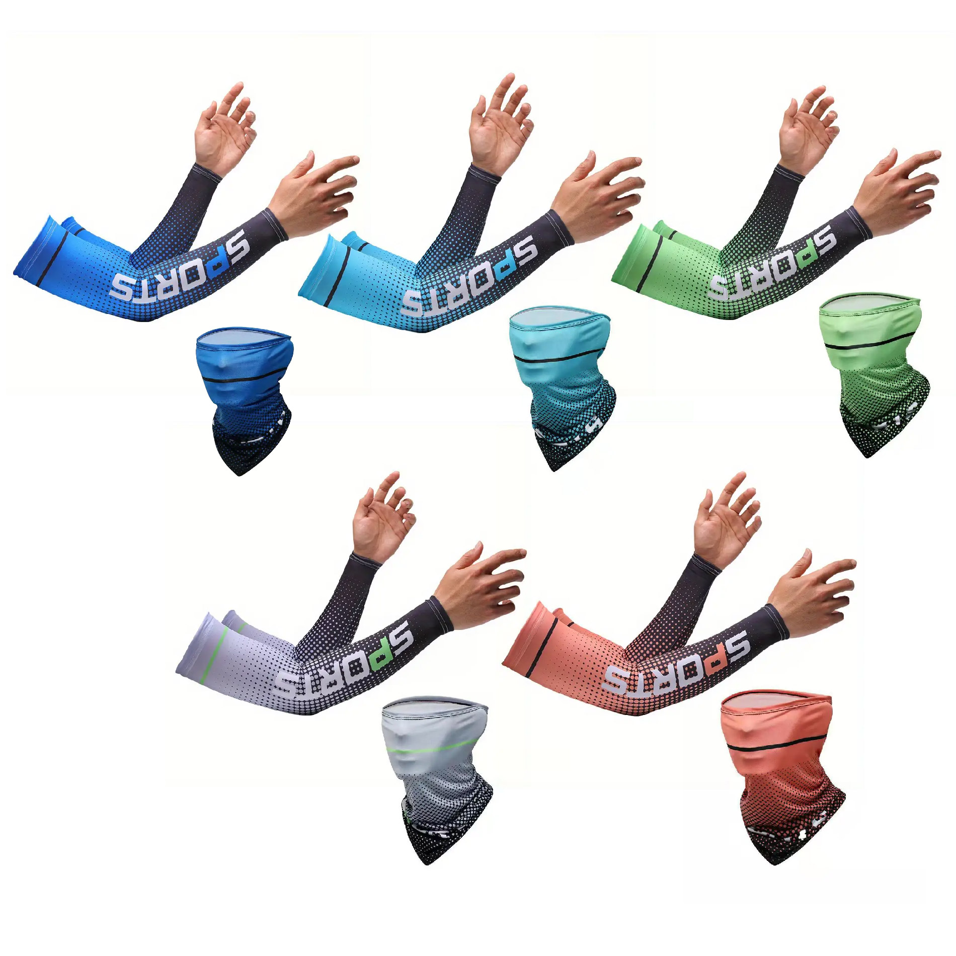 ¡Protege tu rendimiento! 🏃‍♂️💨 Mangas + Bandana