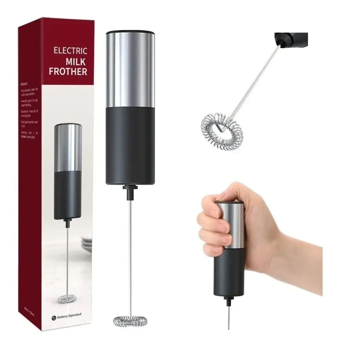 Miniatura 4 de Batidor Eléctrico Portatil Mezclador Eco