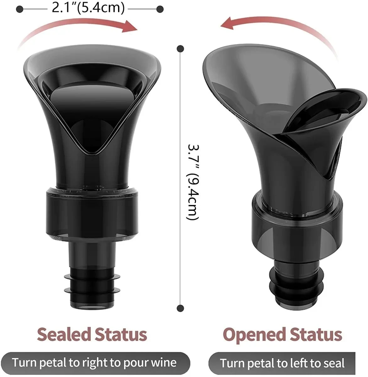 Miniatura 3 de Boquilla Dispensador Vino Botella Bar