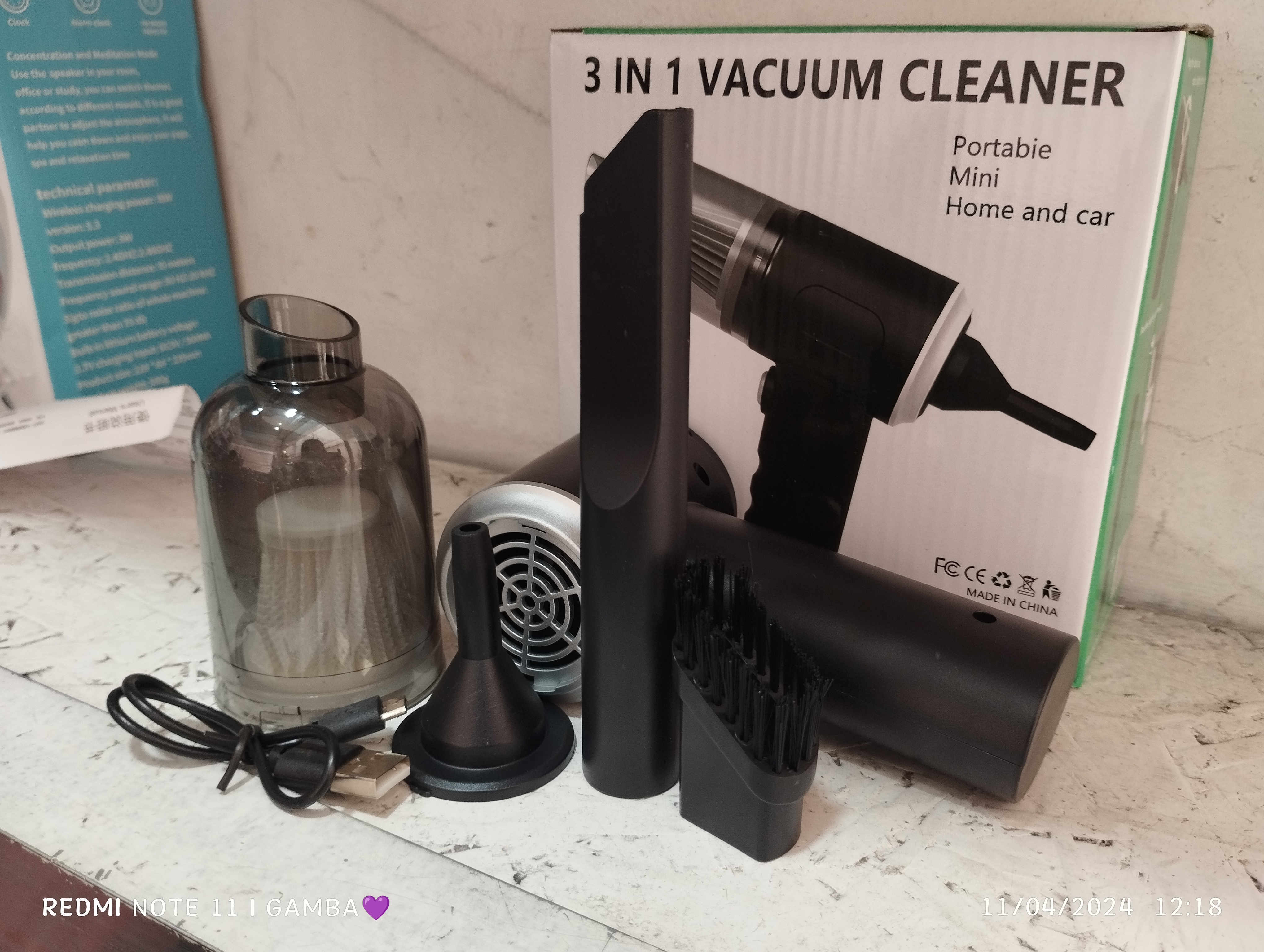 Miniatura 3 de Mini aspiradora 3 en 1