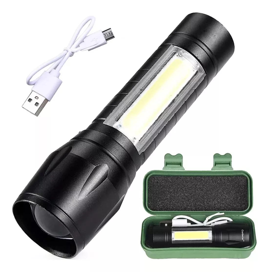 Miniatura 3 de MINI LINTERNA TACTICA RECARGABLE