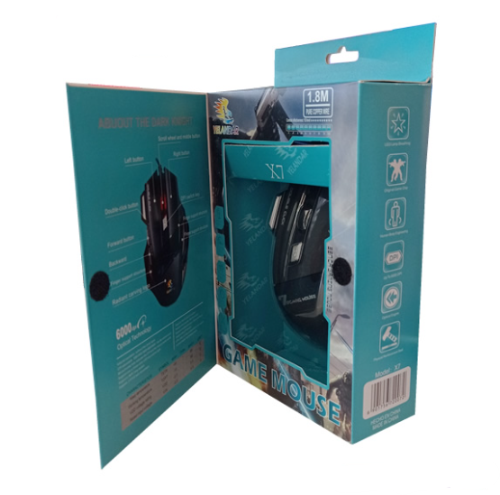 Mouse gamer x7 yelandar usb