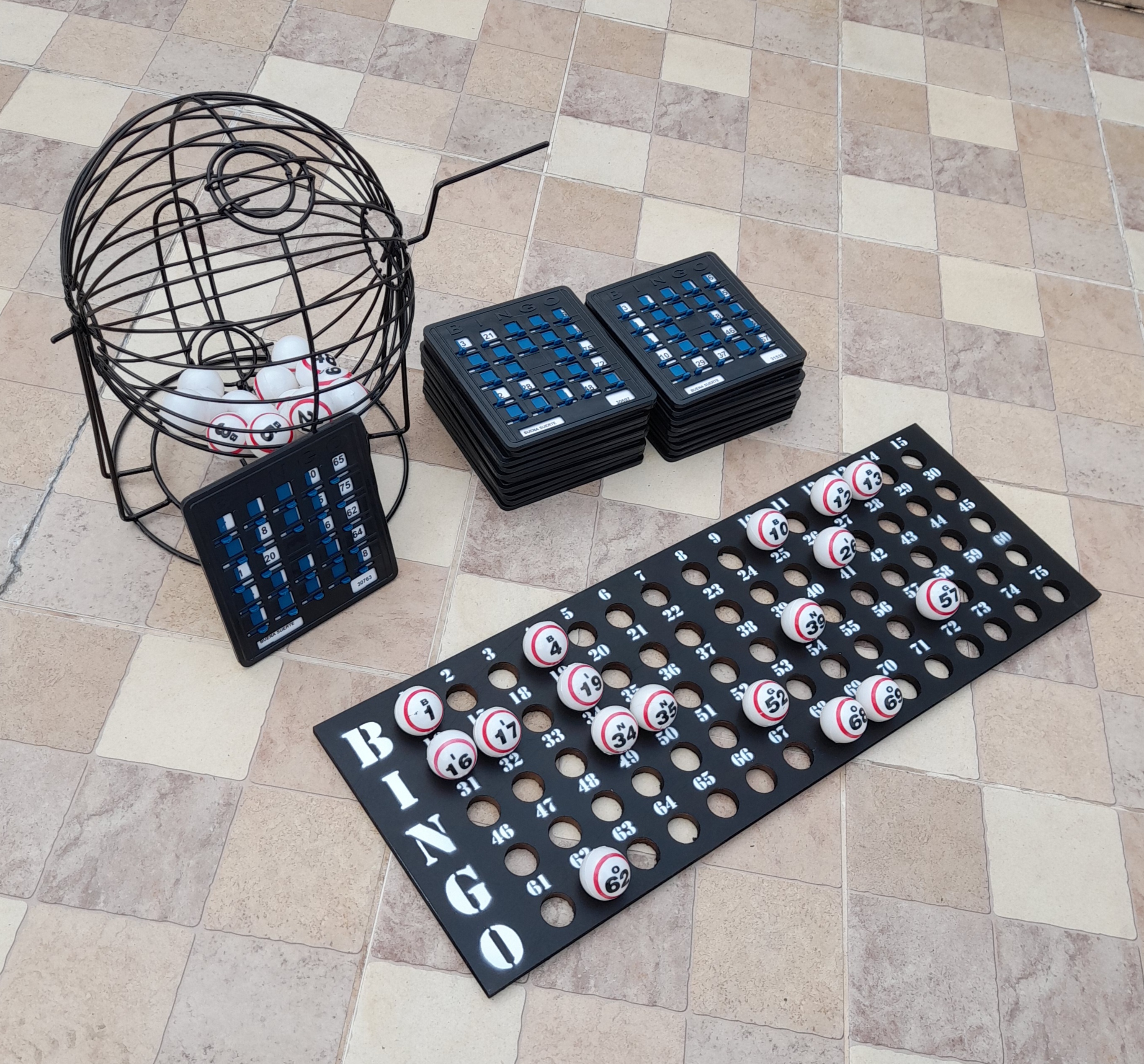 BINGO PROFESIONAL GRANDE 20 TABLAS