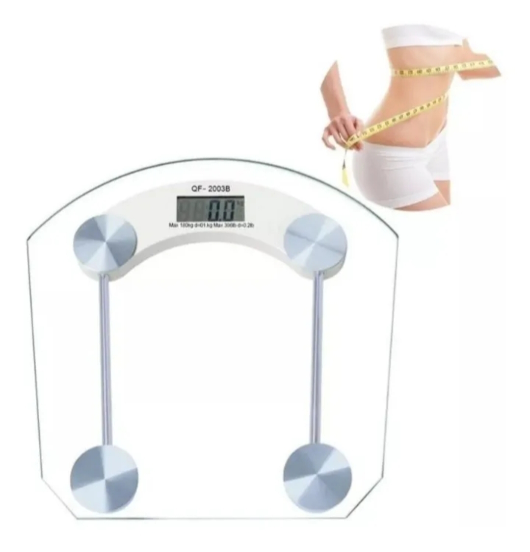 BASCULA DIGITAL VIDRIO 2003