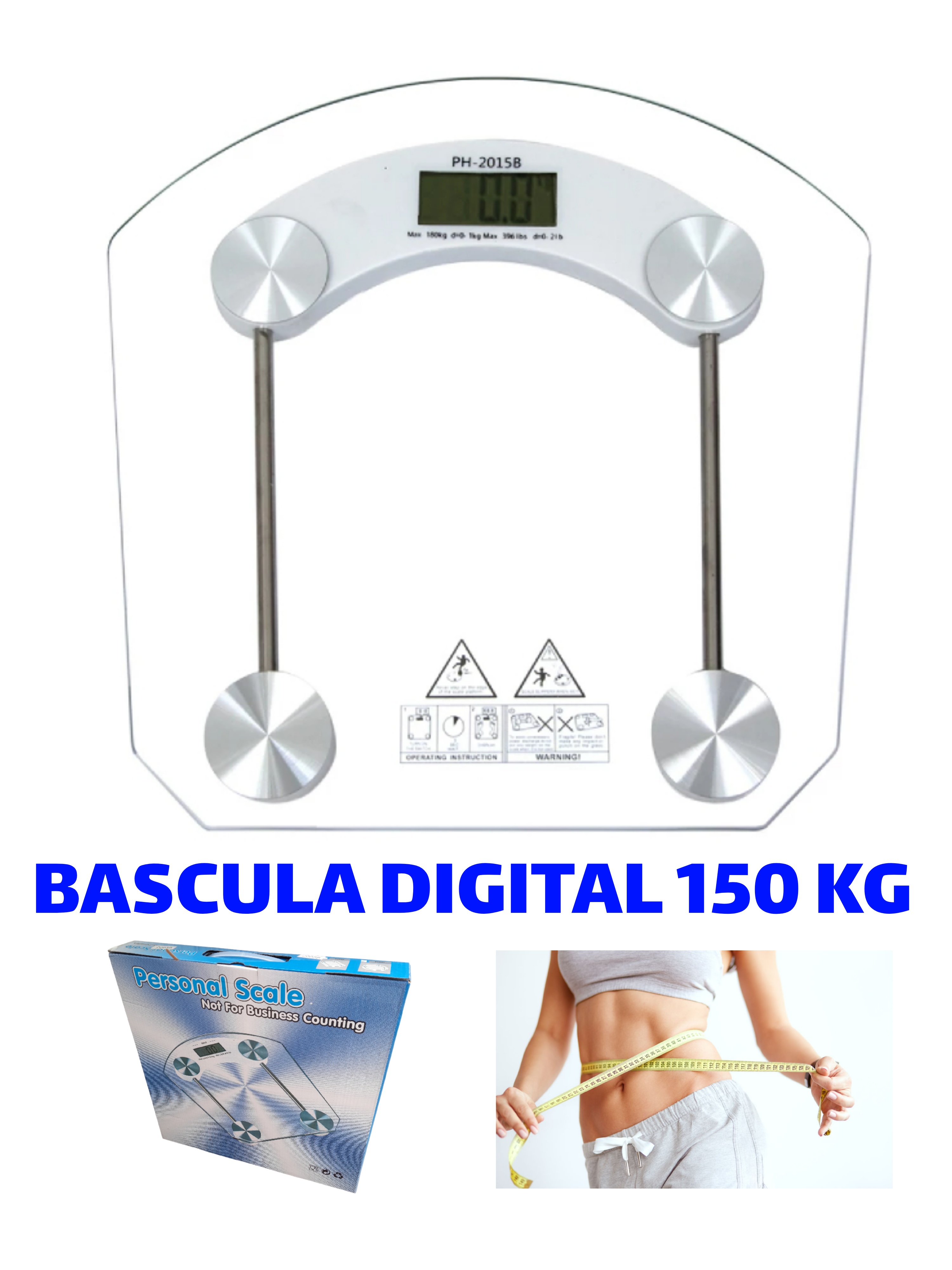 Miniatura 5 de BASCULA DIGITAL VIDRIO 2003