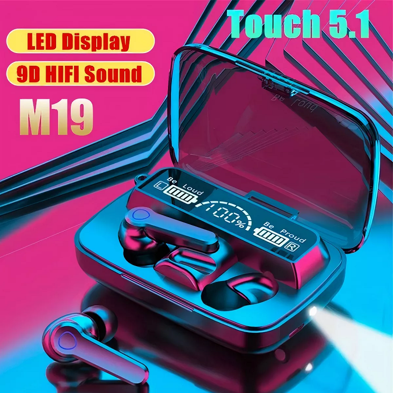 Miniatura 2 de Audífonos M19 BT 5.1 Inalámbricos