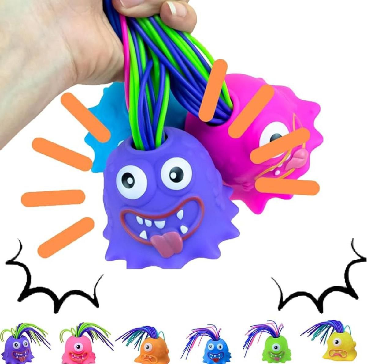 SCARED MONSTER ANTI-ESTRÉS MECHAS LOCAS
