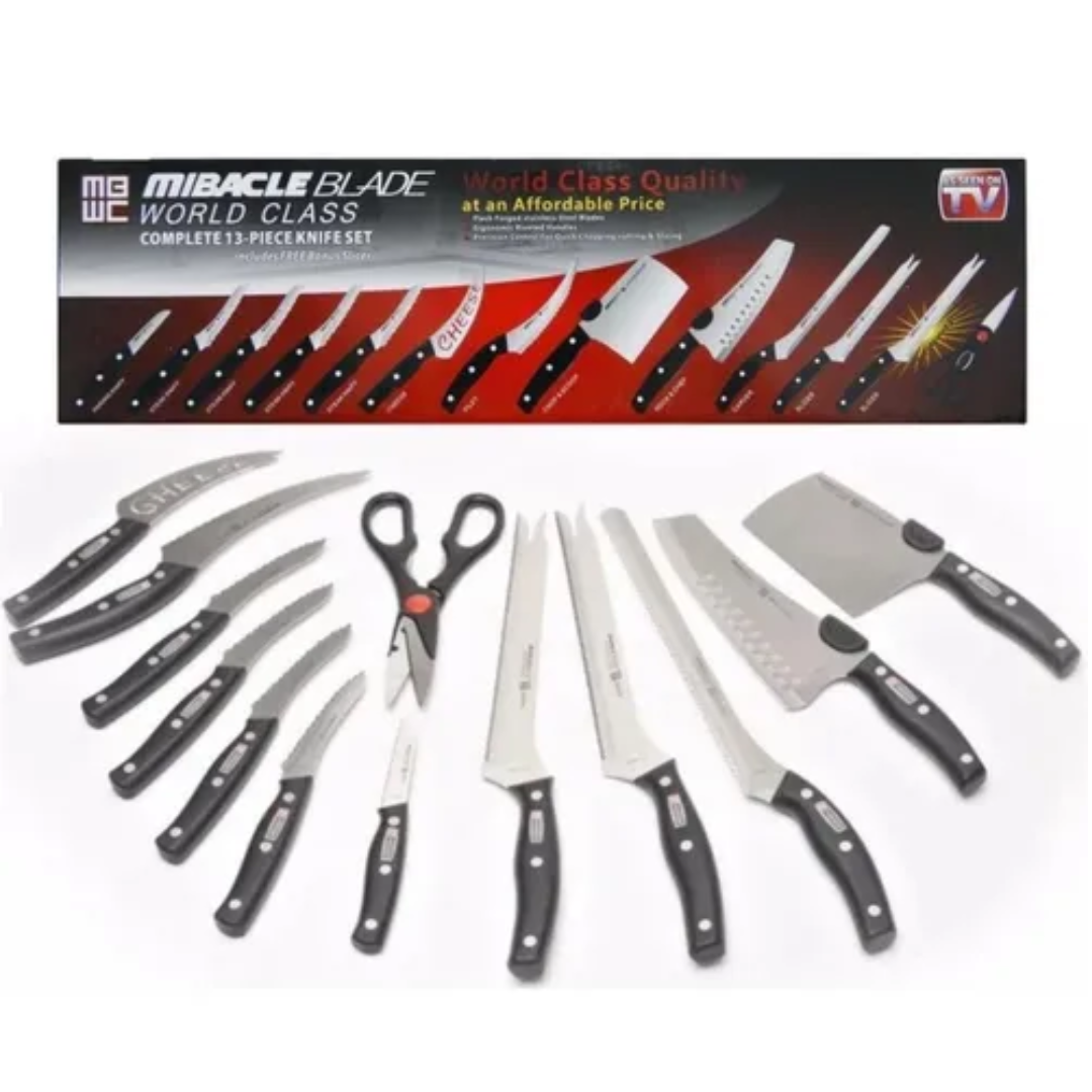 Miniatura 4 de Juego Set De Cuchillos 13 Piezas