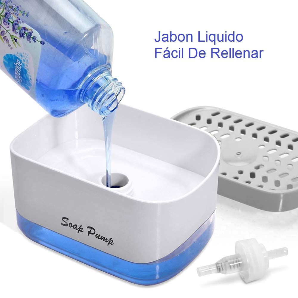 Dispensador Acrílico De Jabón Liquido