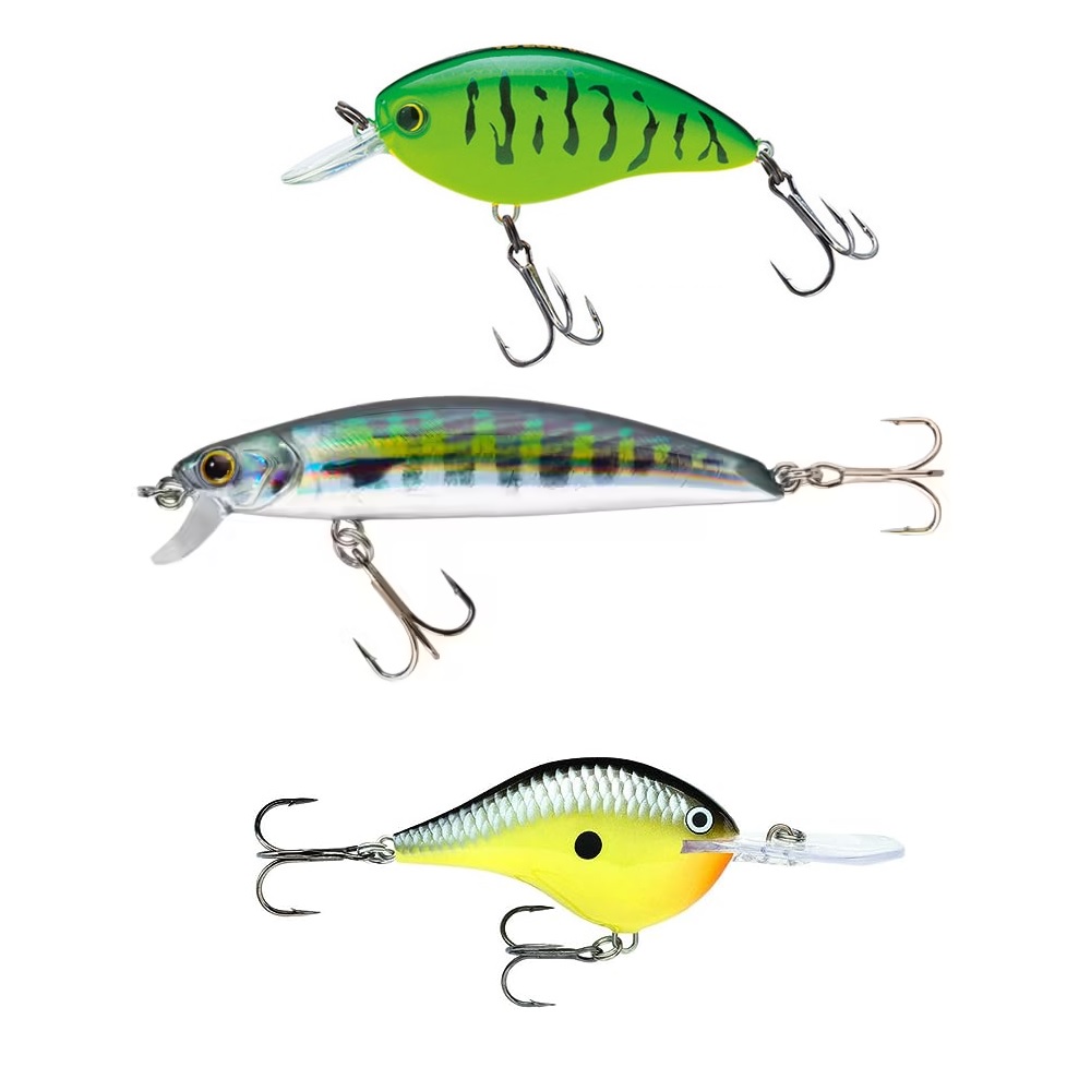 Miniatura 3 de 3 Señuelos Duros De Pesca Con Anzuelo