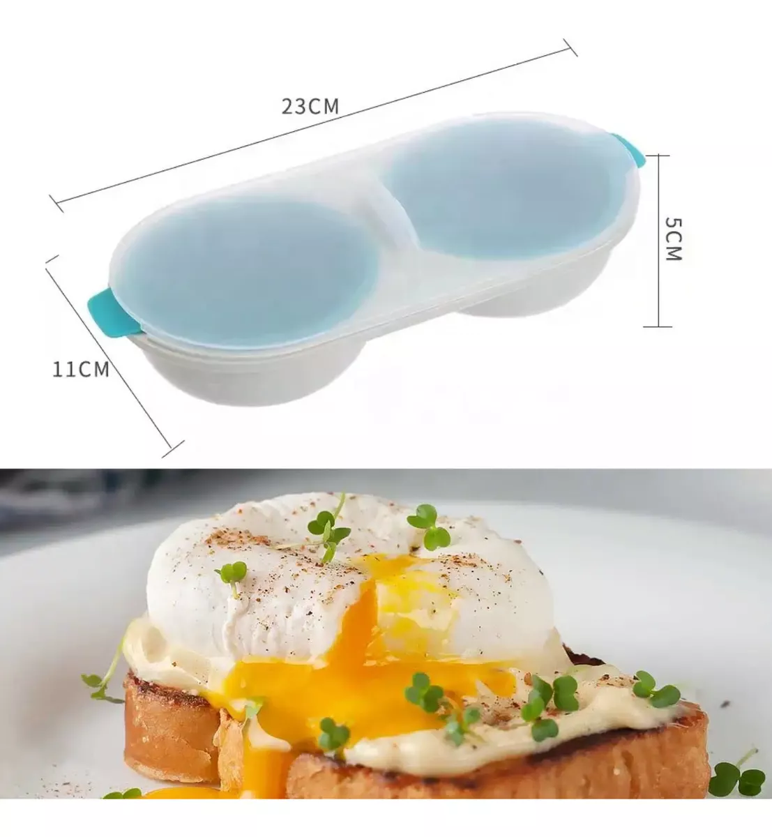 Miniatura 1 de MOLDE PARA HUEVOS POCHADOS