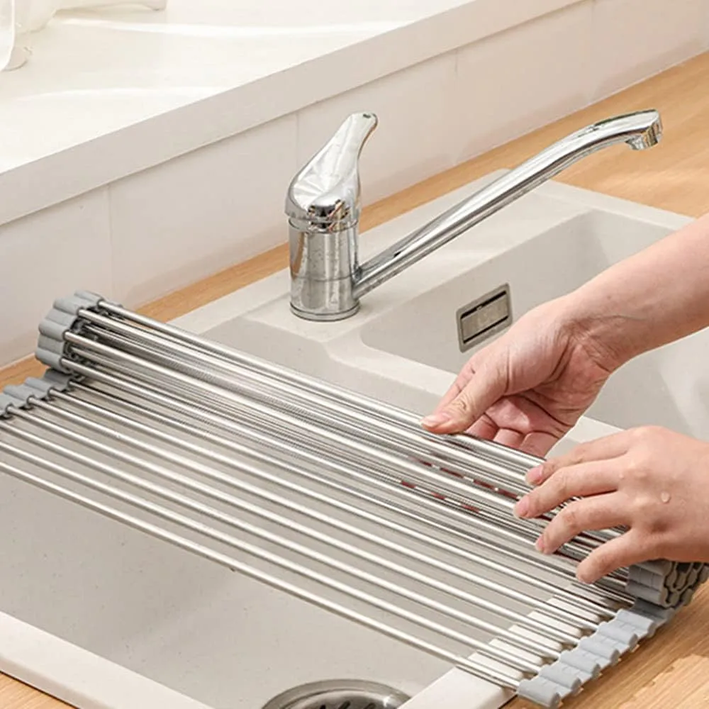 Escurridor Platos Verduras Enrollable