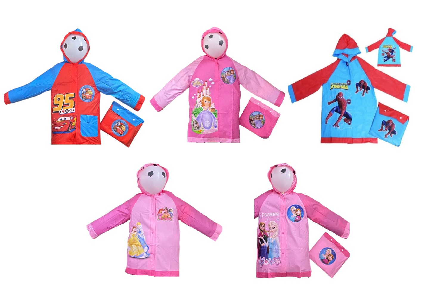 Vista 9 de Capa Impermeable Poncho De Lluvia