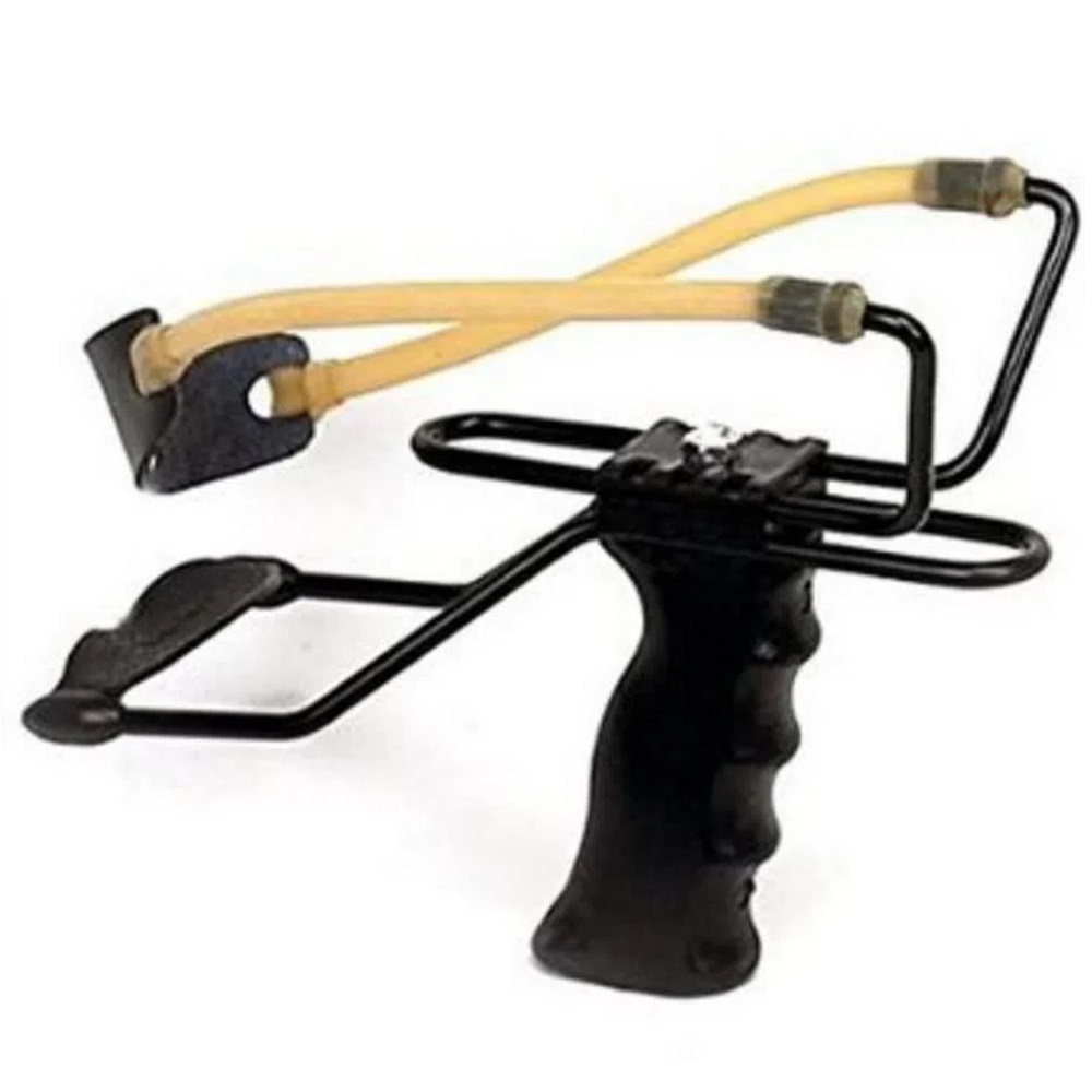 Miniatura 3 de Cauchera Resortera Lanzador Con Soporte