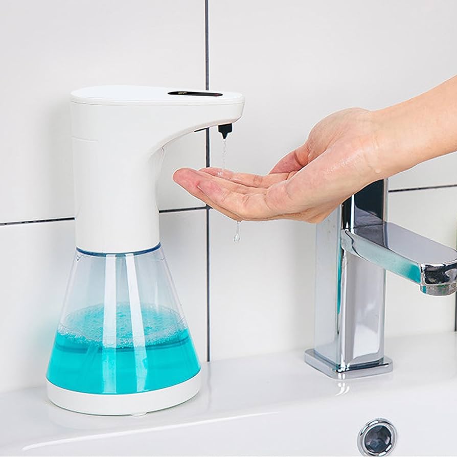 Dispensador Automático de Jabón con Sensor de Movimiento y Carga USB
