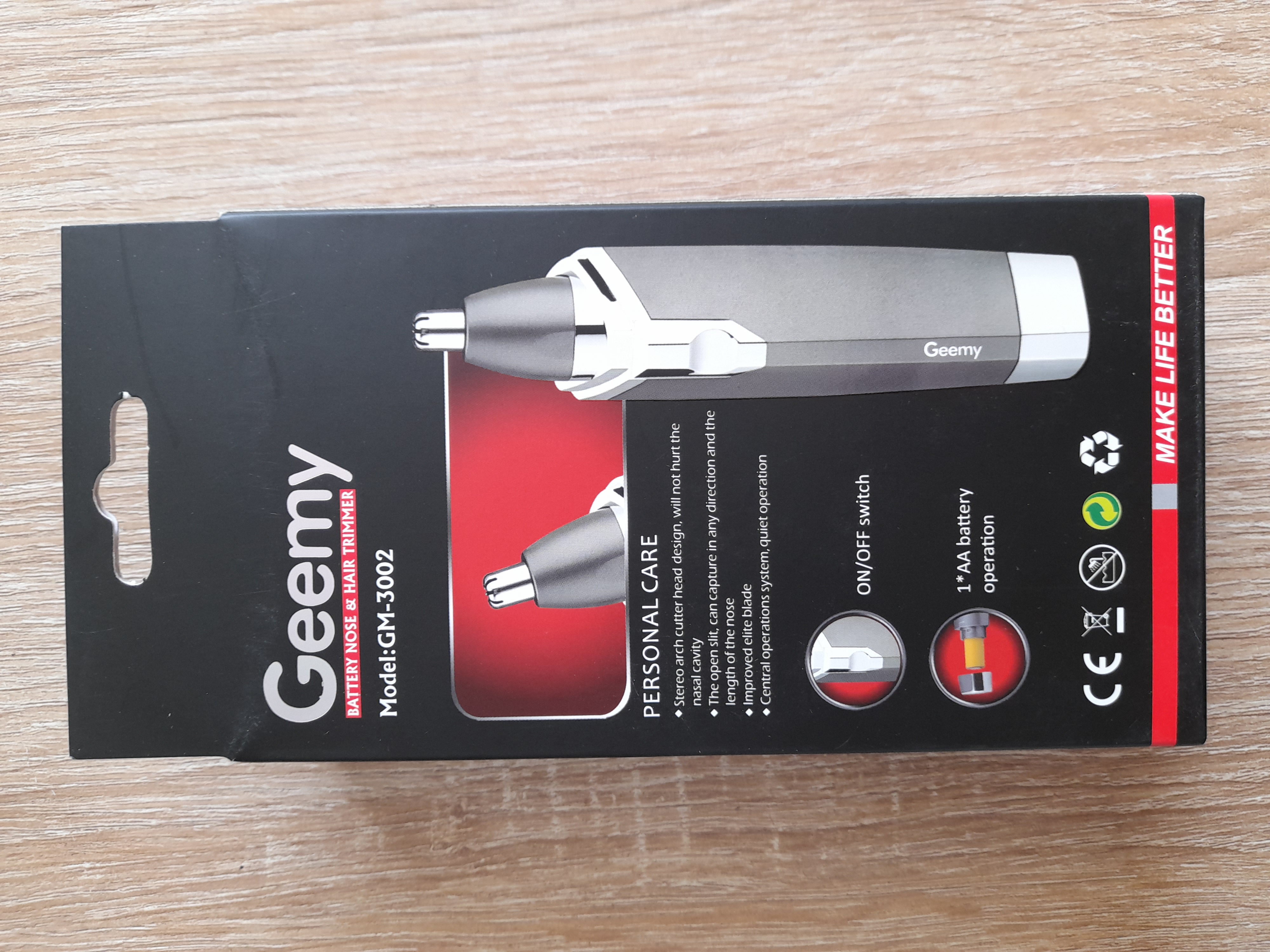 Miniatura 2 de DEPILADOR NARIZ GEEMY