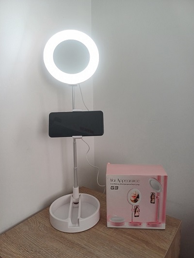 Miniatura 6 de ARO DE LUZ TAMAÑO 16CM CON ESPEJO