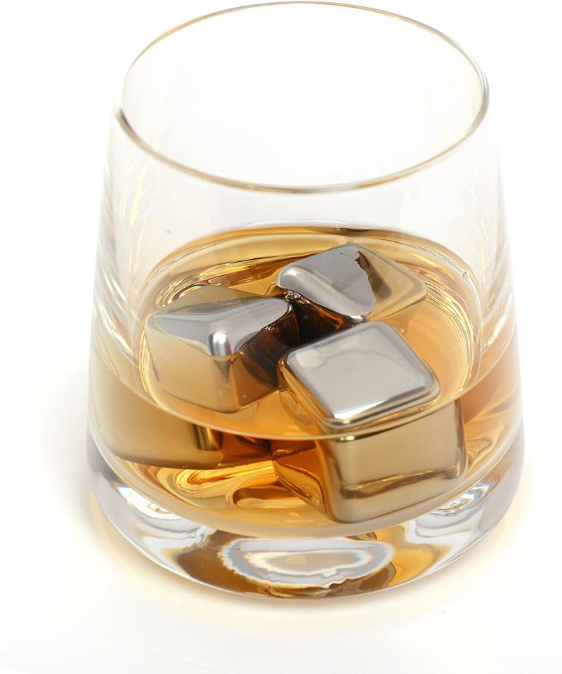 Miniatura 2 de Cubitos de acero inoxidable para whiskey