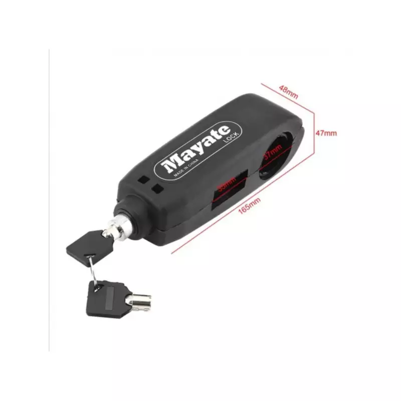 Candado o seguro para manillar de scoote