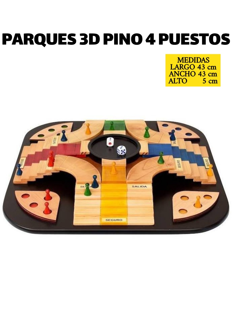 Miniatura 3 de PARQUES 3 D 4 PUESTOS