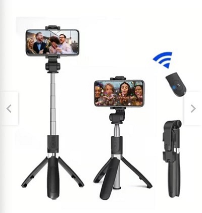 Miniatura 4 de PALO SELFIE  Y  TRIPODE  73 cm JC 05