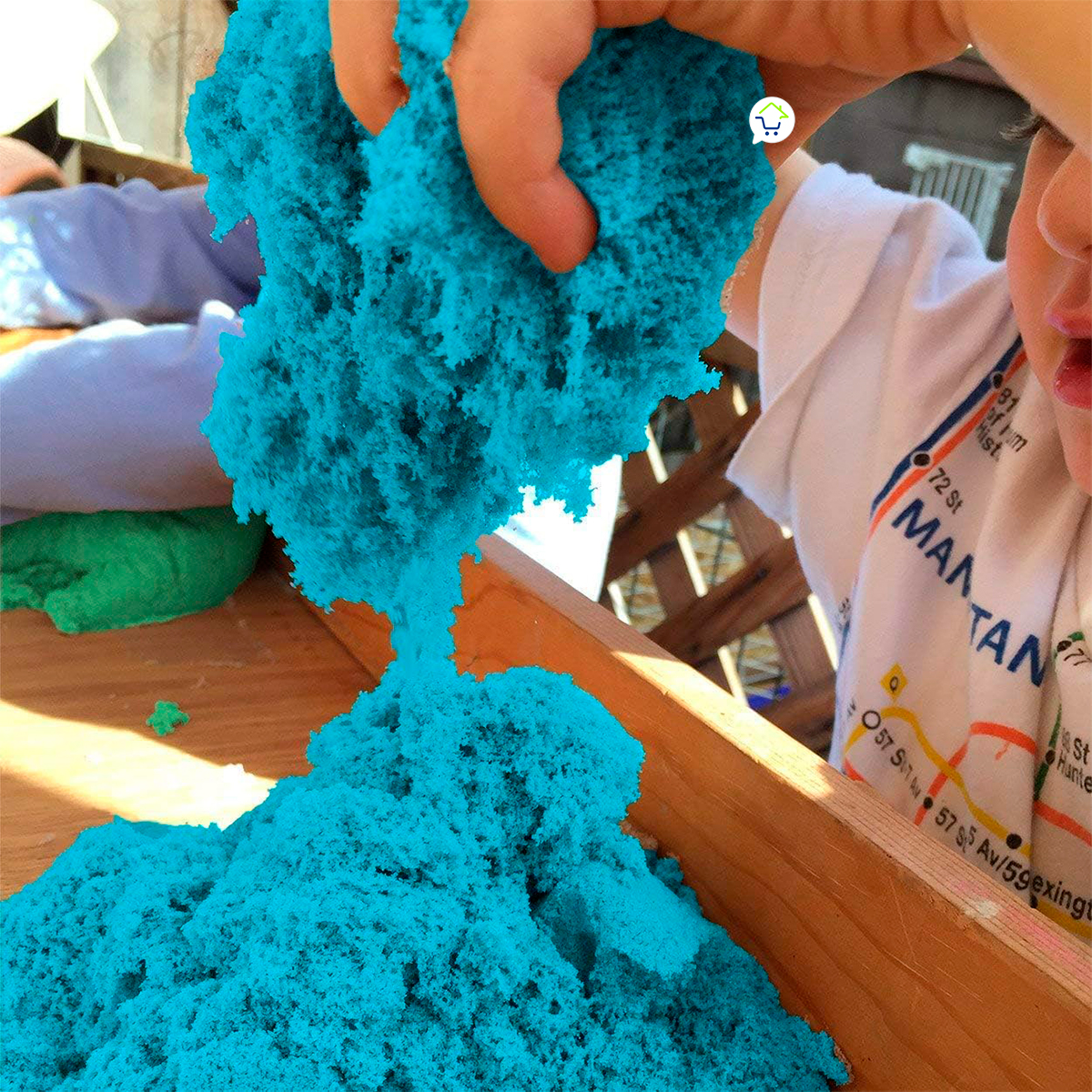 Vista 5 de Arena Mágica 2 Baldes 400 G 2686A