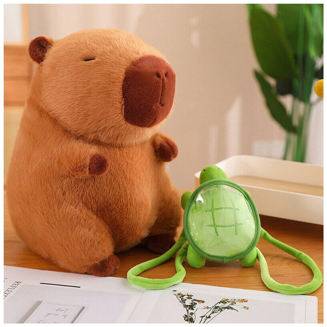 Miniatura 4 de Peluche Capybara pequeño