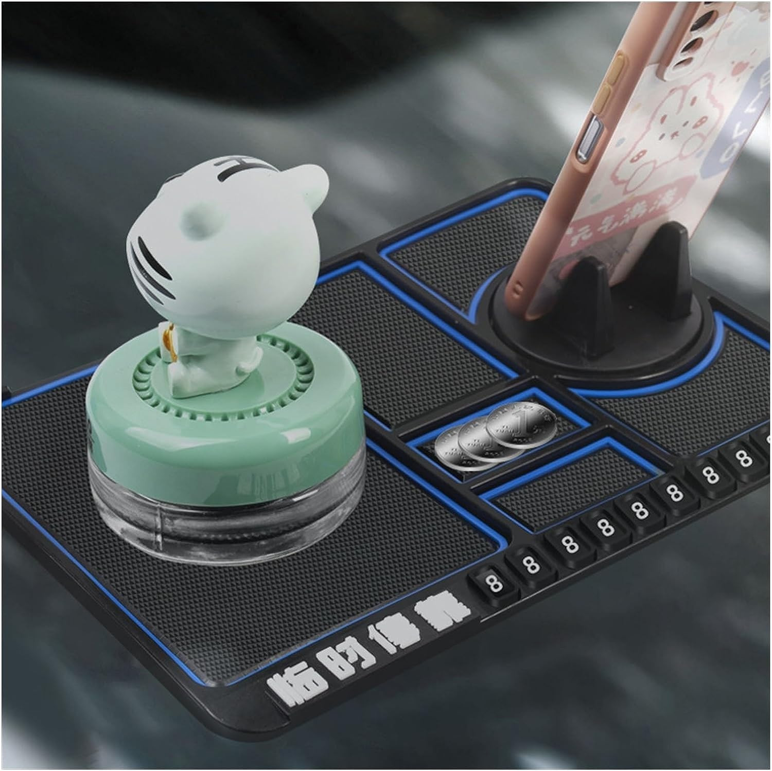 Miniatura 3 de Almohadilla antideslizante teléfono coch