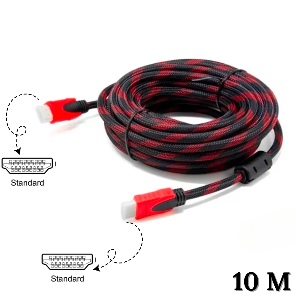 Cable Hdmi A Hdmi 10 Metros Doble Filtro