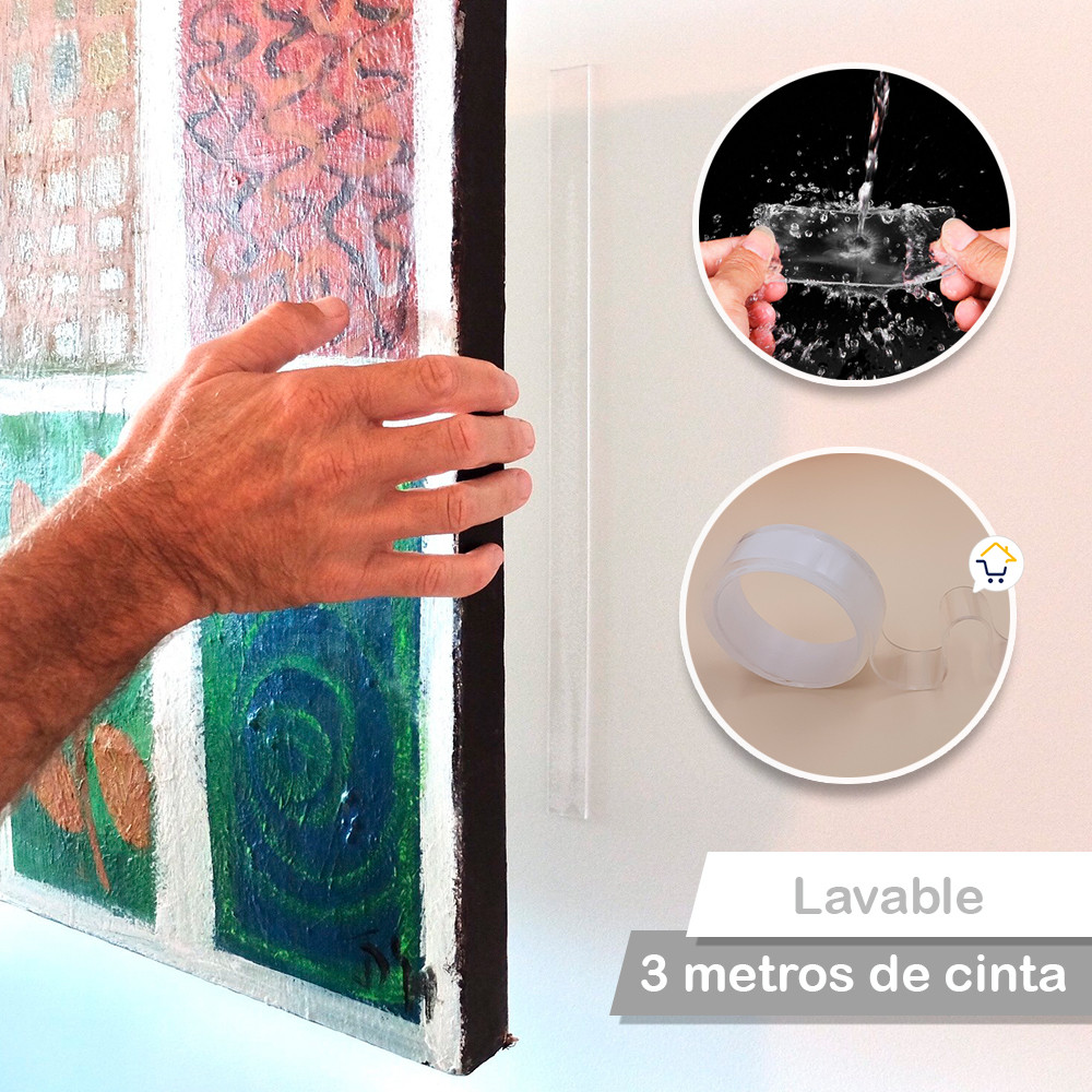 Miniatura 5 de Cinta Multiusos Reusable Doble Faz 8025