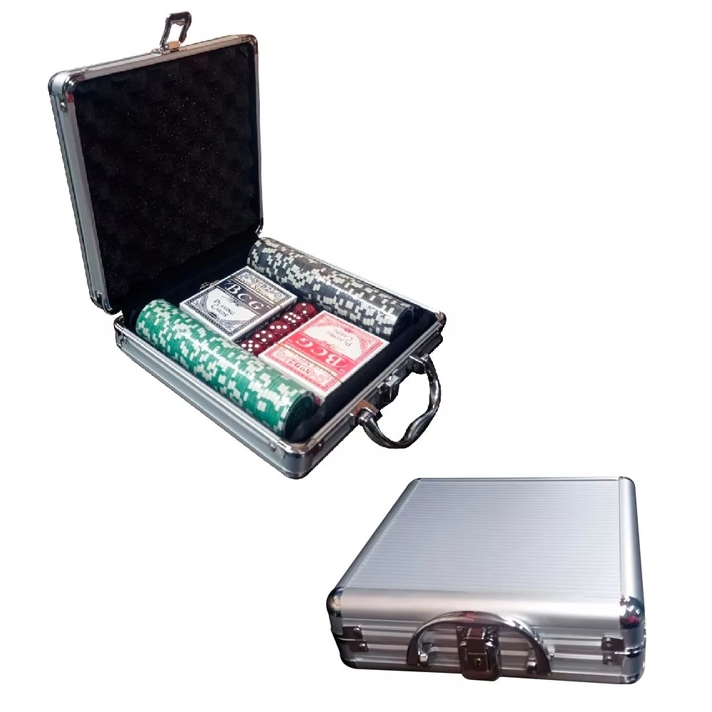 Set Maleta De Poker x100 Fichas