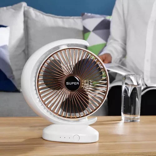 Ventilador Recargable En Forma De Luna