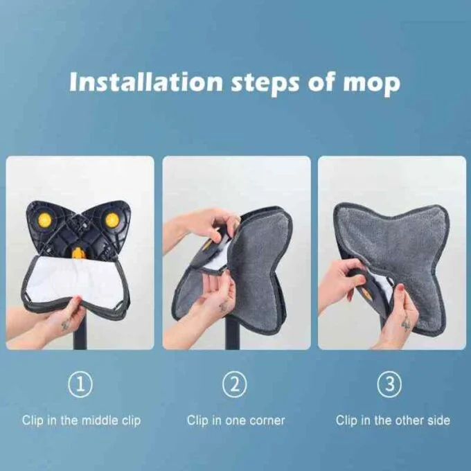 Miniatura 3 de Trapero limpiador ajustable 360