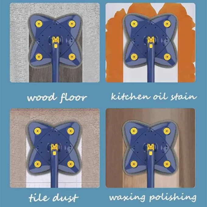 Trapero limpiador ajustable 360