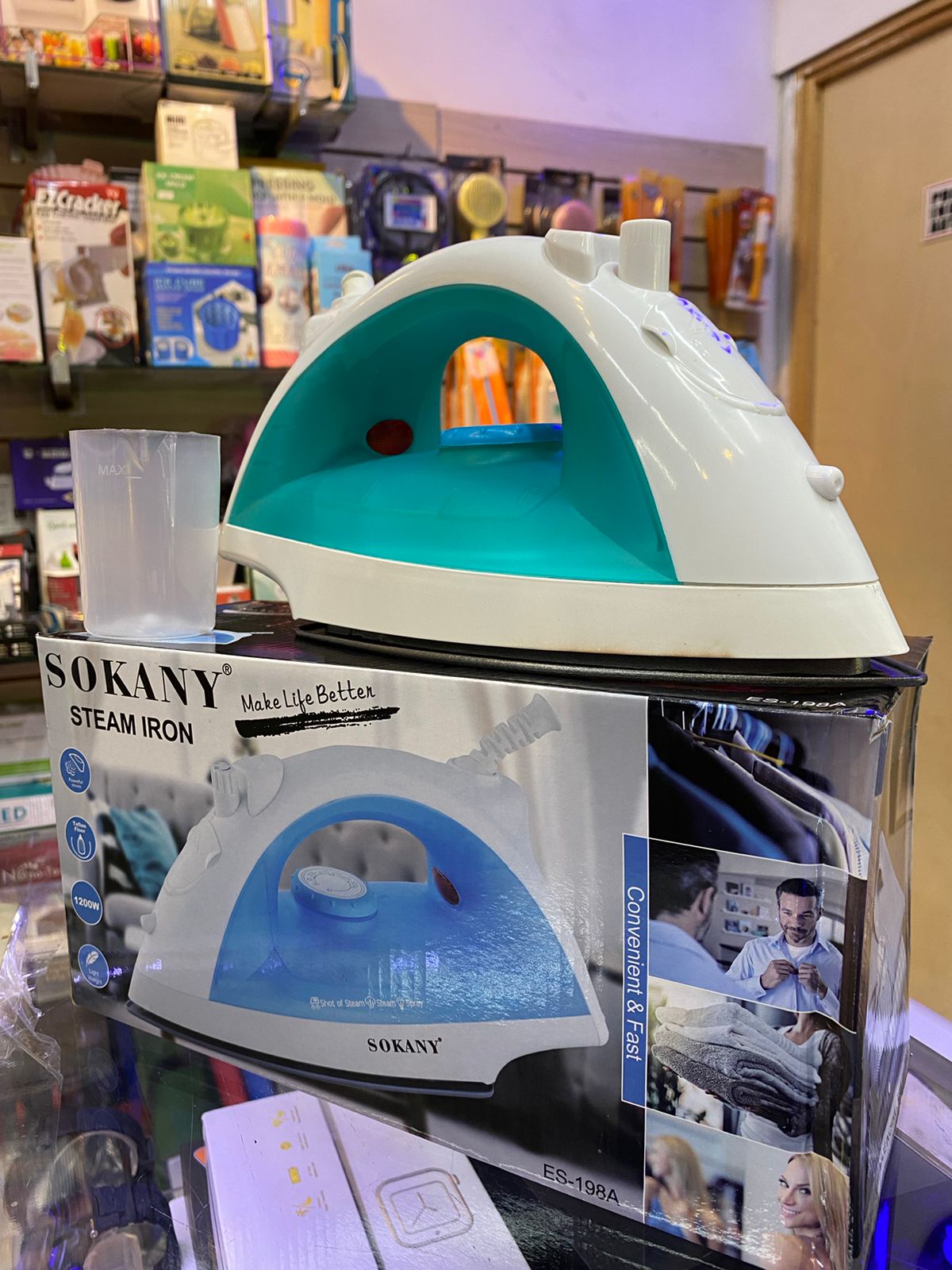 Miniatura 5 de Plancha De Vapor Sokany