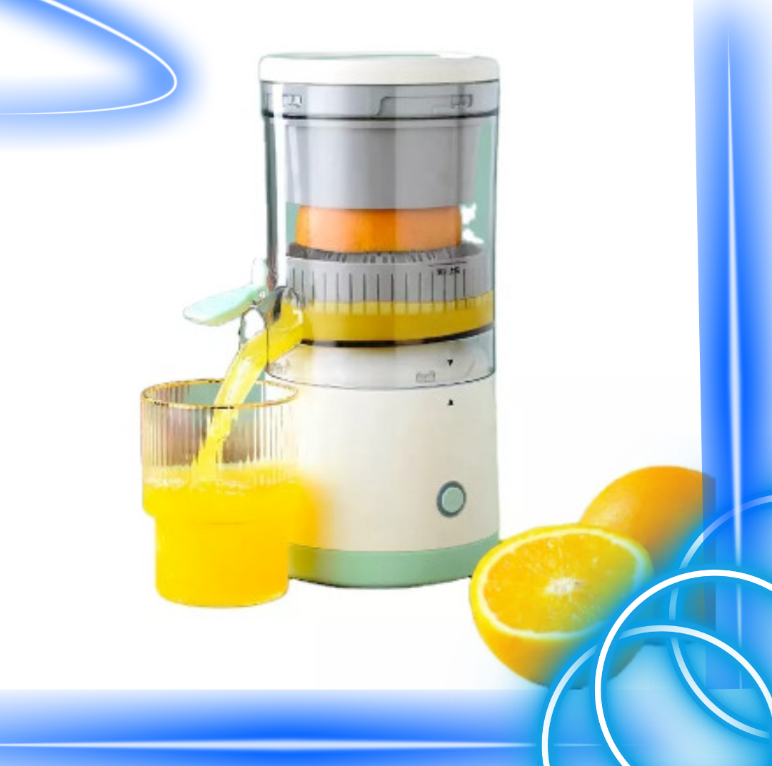 ¡Exprimidor Eléctrico Portátil para Jugos Frescos! 🍊