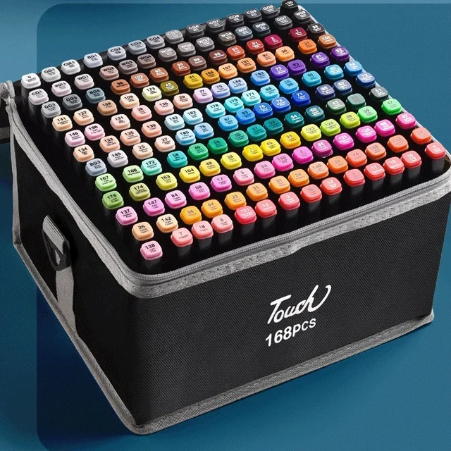 Miniatura 5 de Kit De Marcadores De 168 Pcs Rotuladores