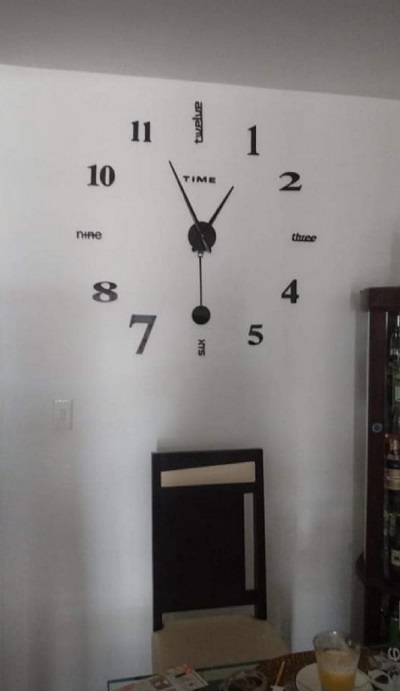 Miniatura 2 de RELOJ DE PARED 3D 100X100 CM PENDULO