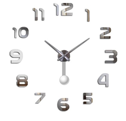 RELOJ DE PARED 3D 100X100 CM PENDULO