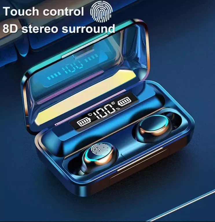 🎧 Audífonos In Ear Inalámbricos F9 Negro - ¡Sonido Perfecto! 👌 4