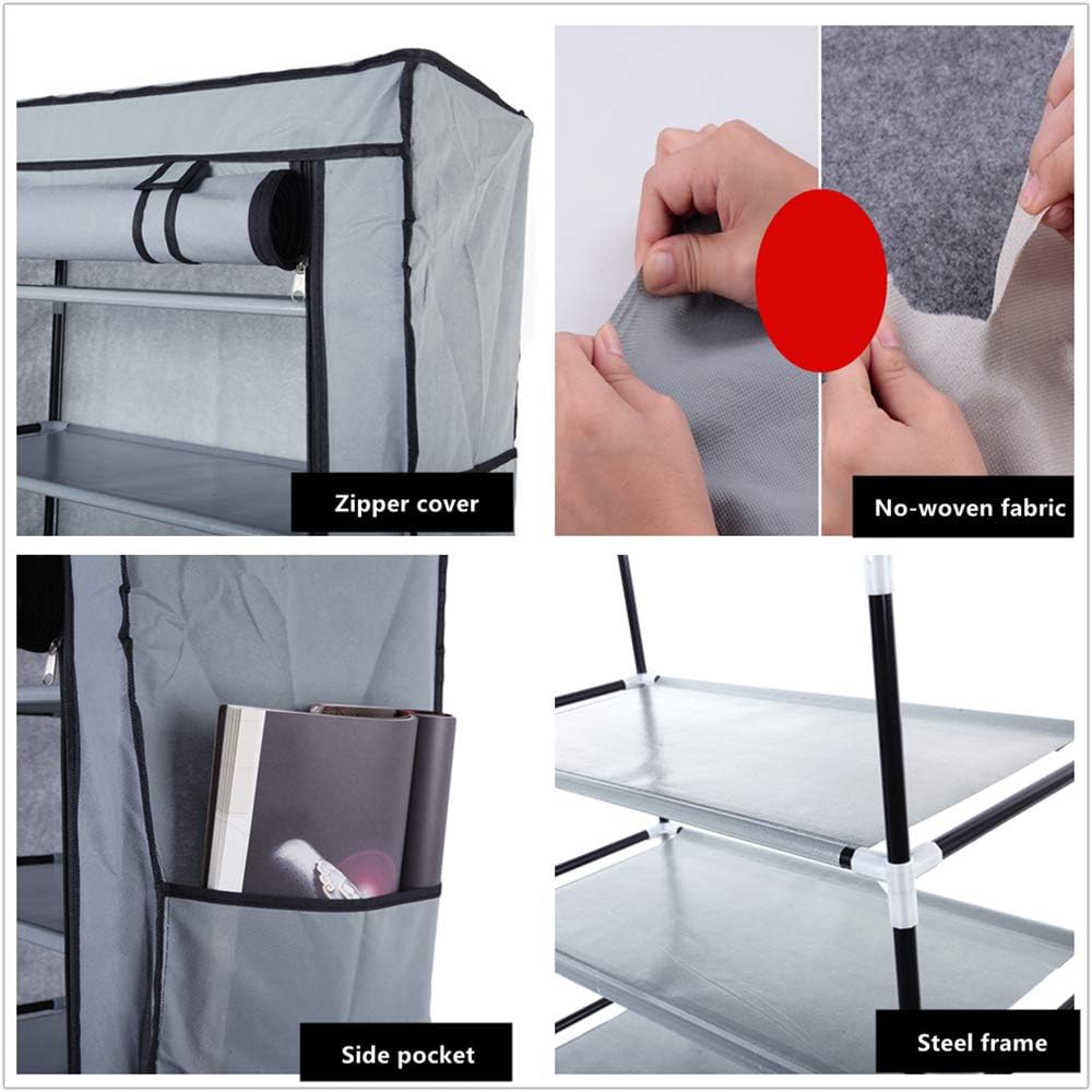 Zapatero 10 Niveles Con Cubierta