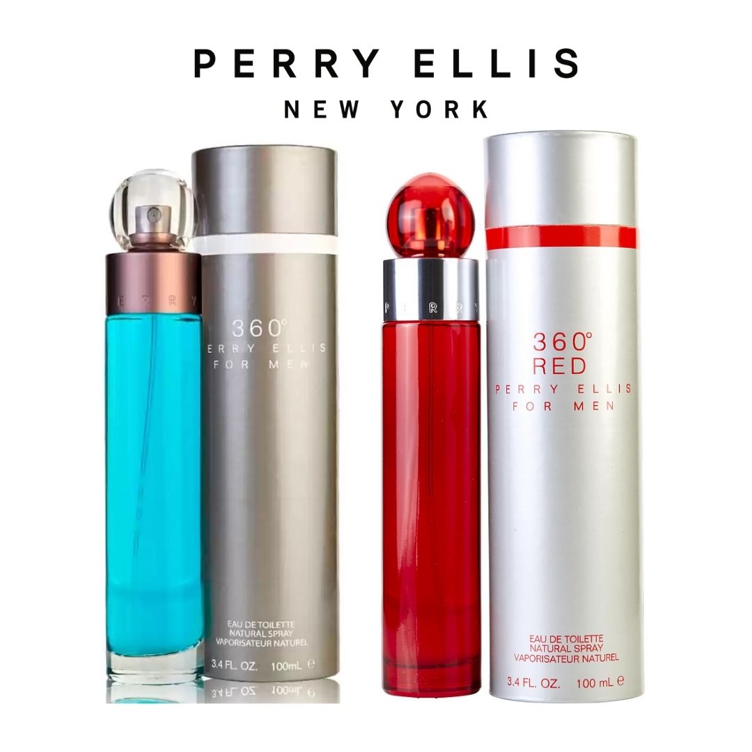 360 CLASIC Y 360 RED MEN PERFUME 100ML