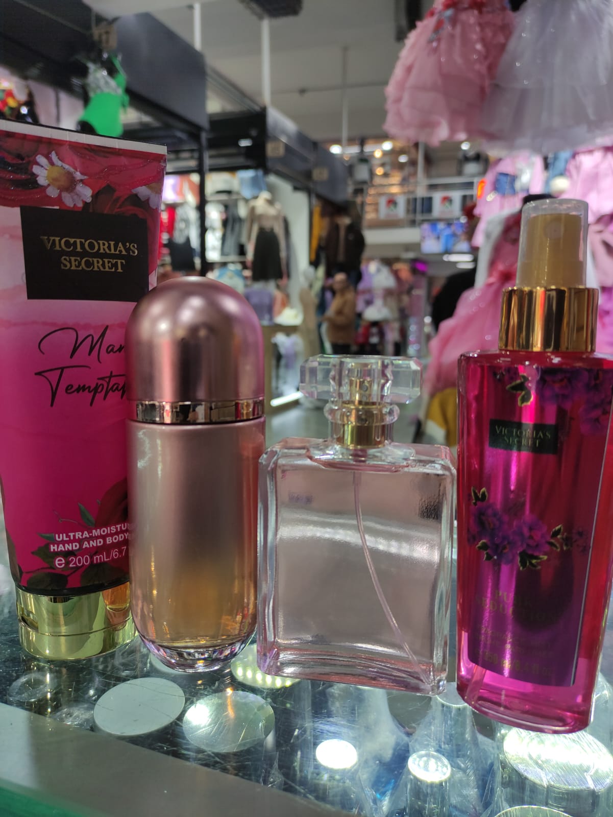 KIT 03 MADRE 2 PERFUMES + SPLAHS + CREMA