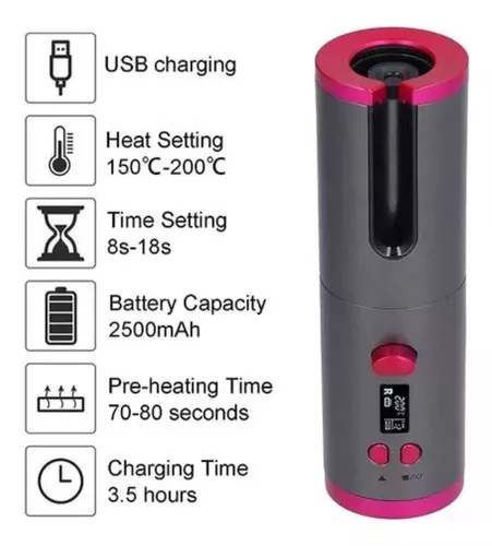 Miniatura 2 de rizador electrico de pelo automatico
