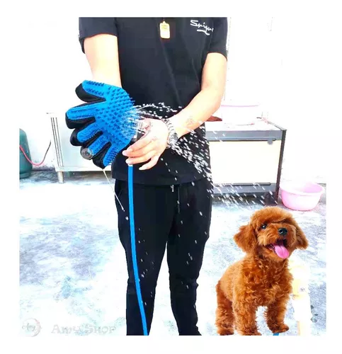 Miniatura 5 de guante con manguera para perros